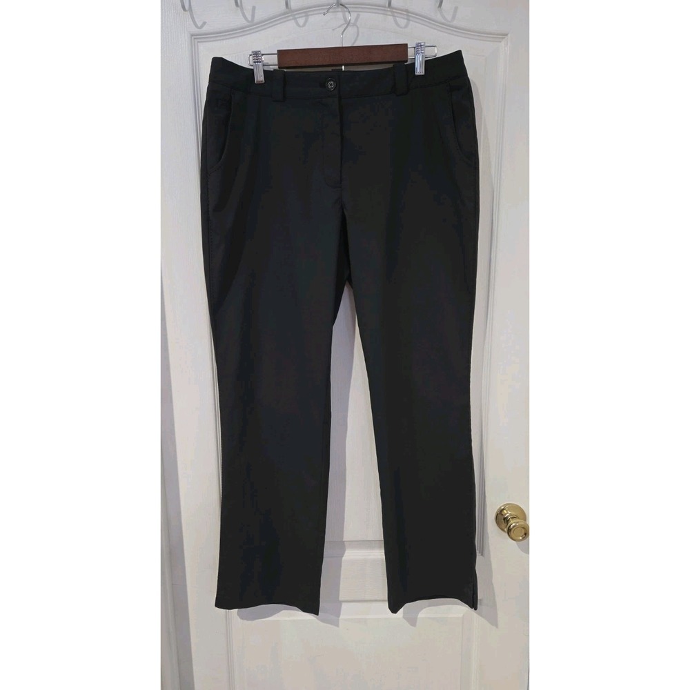 Womens Nike Golf Pants Tour Performance Black Size 14 Dri-FIT Athleisure